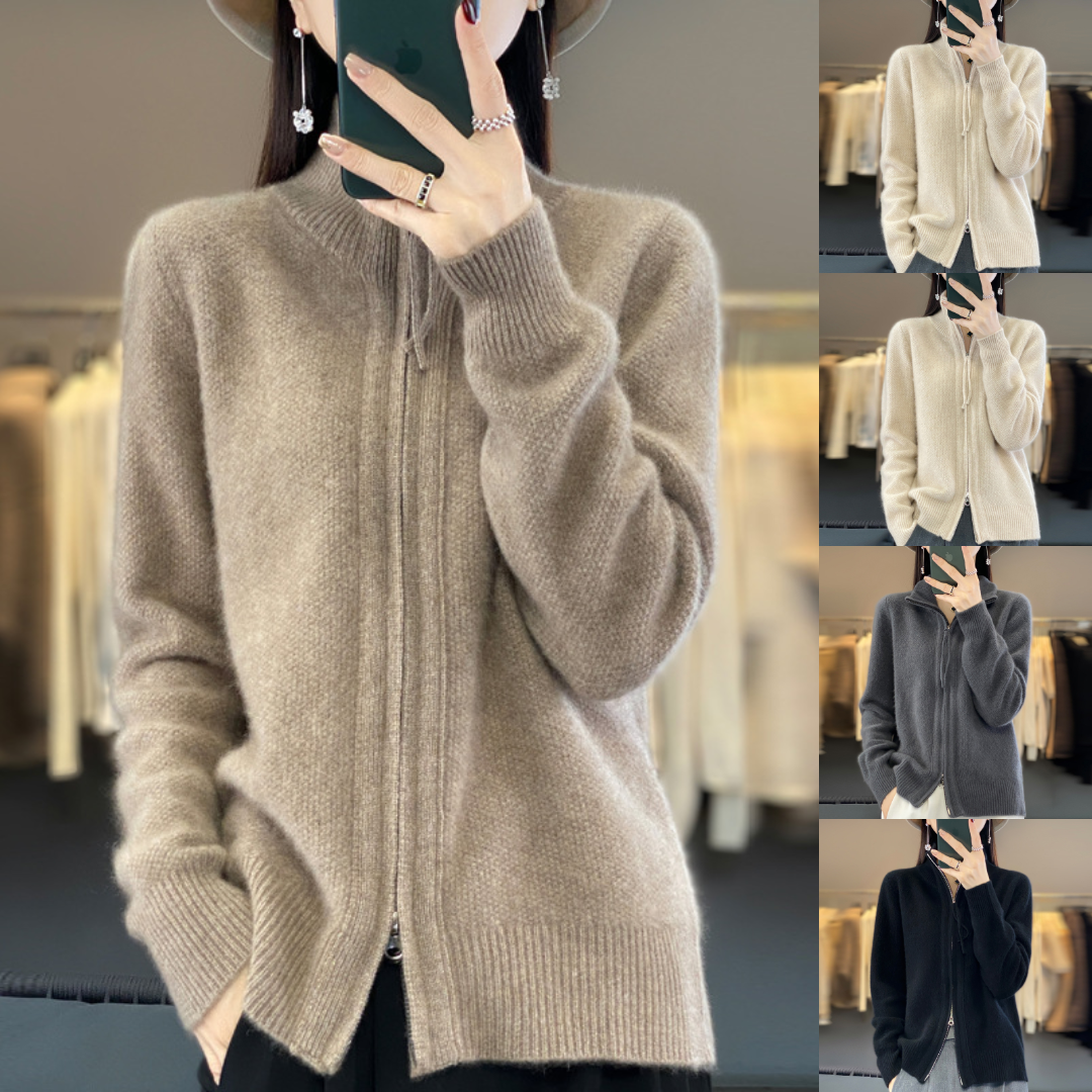 Luna | Cardigan con Zip