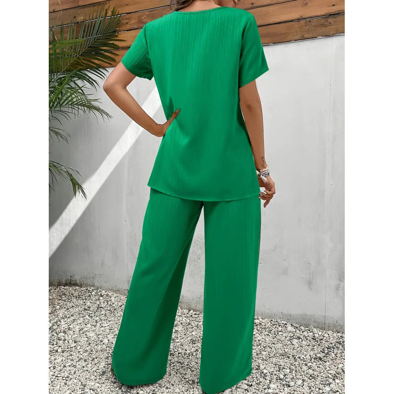 Lorrina | Completo Elegante Morbido in Due Pezzi