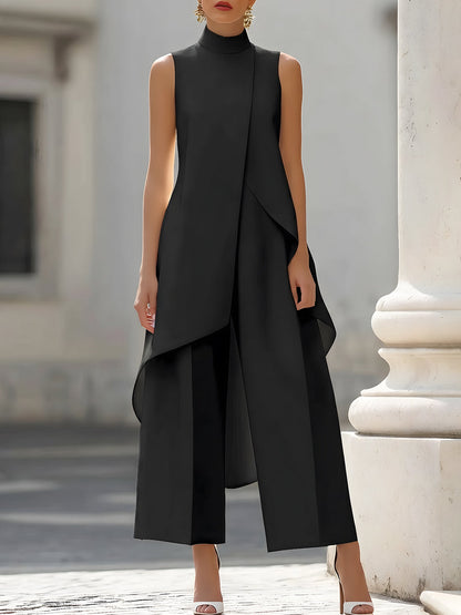 EVERLY | Completo Elegante a Gamba Larga in Due Pezzi