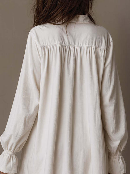 ANASTASIA | Mini Abito in Pizzo con Maniche Lunghe e Orlo Irregolare