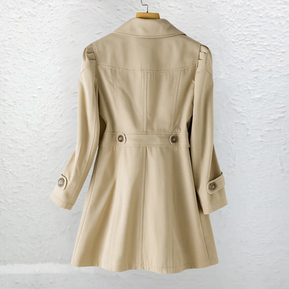Juliette™ | Classic Button Trench Coat
