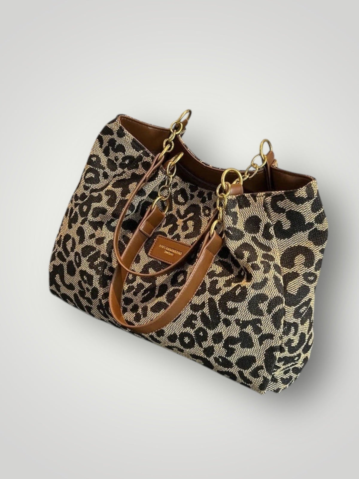 Leonara | Borsa a Tracolla con Stampa Leopardata