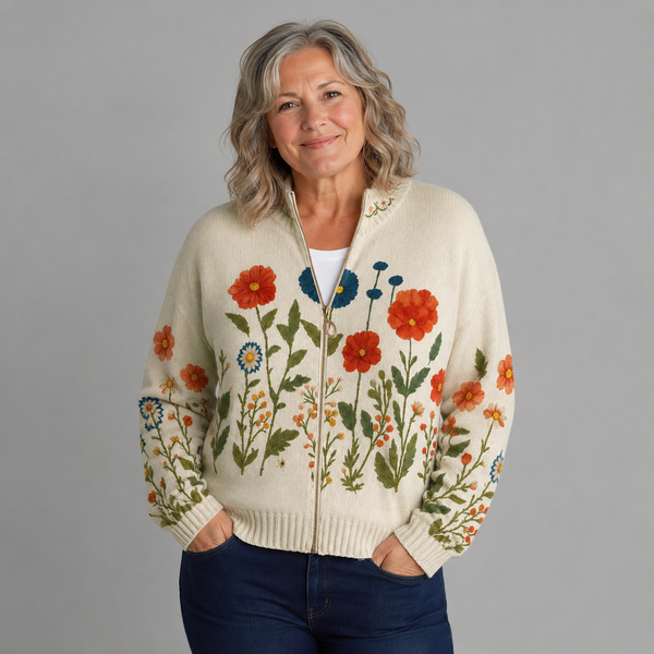Cardigan con Cerniera
