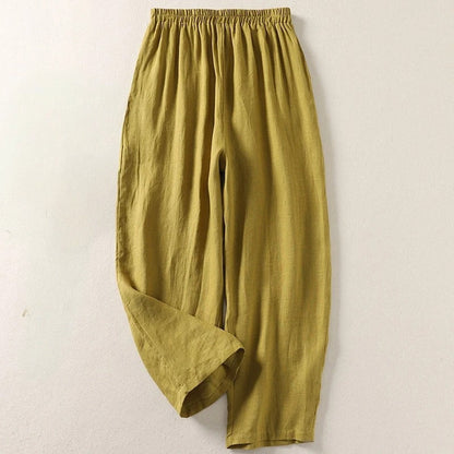 Lisette | Pantaloni a Gamba Larga Rilassati