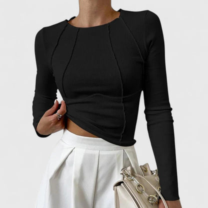 Denise | Top Elegante Casual a Maniche Lunghe