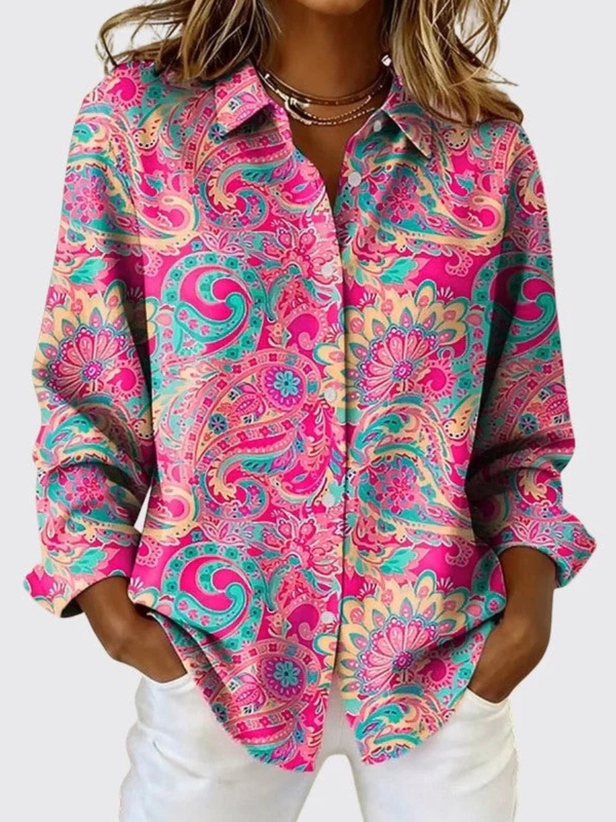 Joanna | Blusa con Stampa Paisley