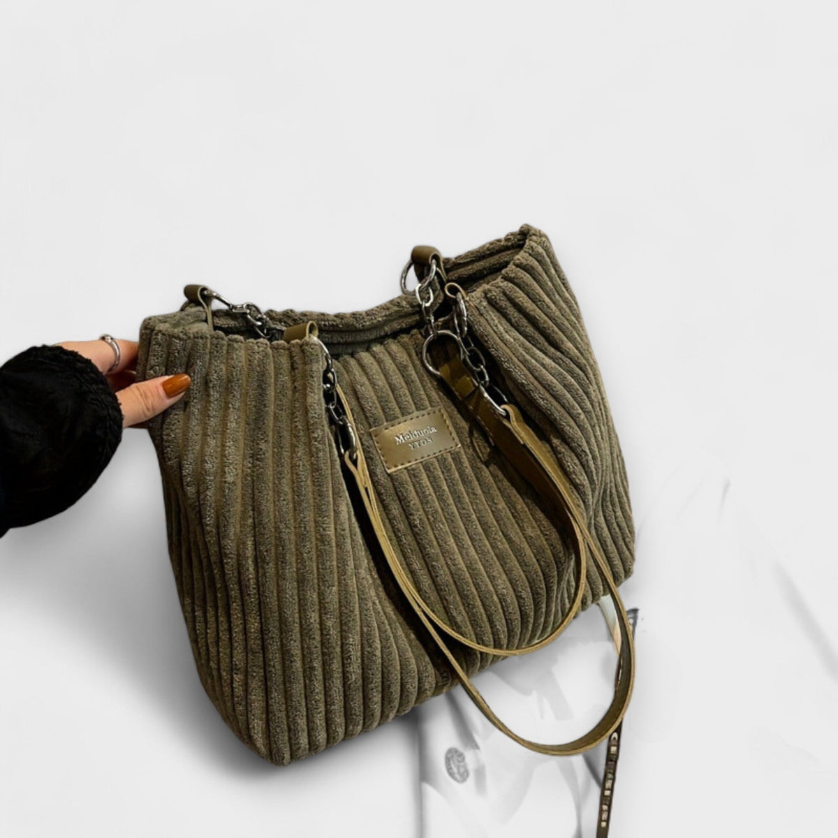 Sella | Borsa a Spalla in Velluto Morbido