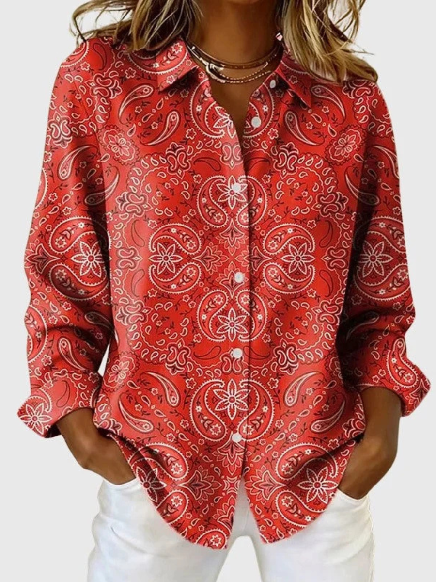 Joanna | Blusa con Stampa Paisley