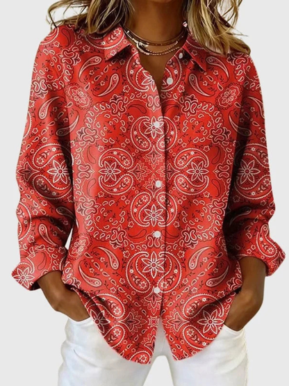 Joanna | Blusa con Stampa Paisley