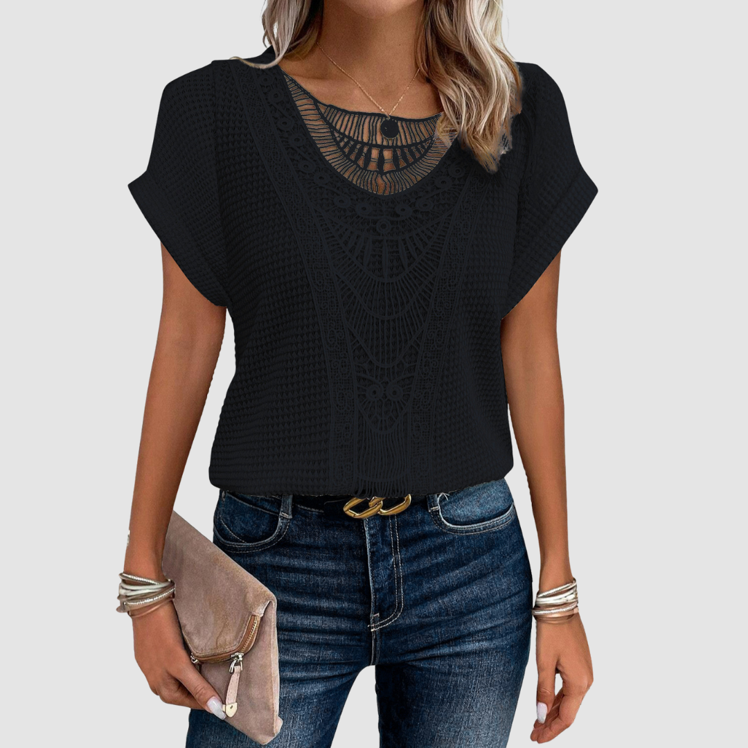 Sophie | Top in Pizzo Chic
