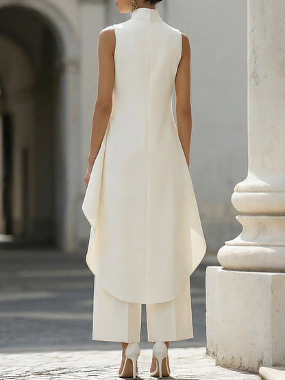 EVERLY | Completo Elegante a Gamba Larga in Due Pezzi
