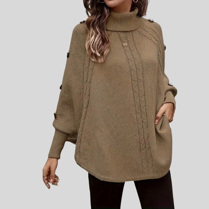 Norelle | Maglione a Trecce Collo Alto