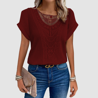 Sophie | Top in Pizzo Chic