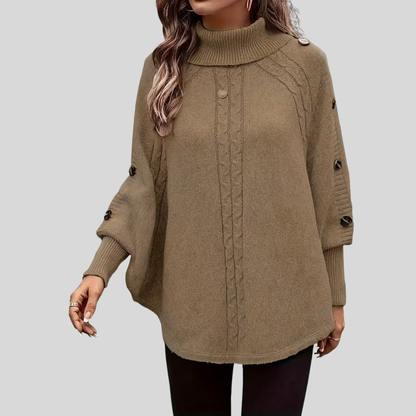 Norelle | Maglione a Trecce Collo Alto