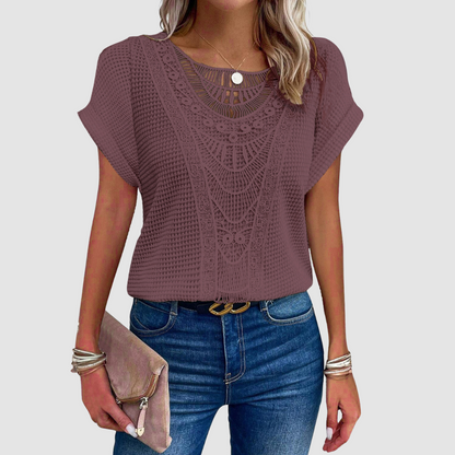 Sophie | Top in Pizzo Chic
