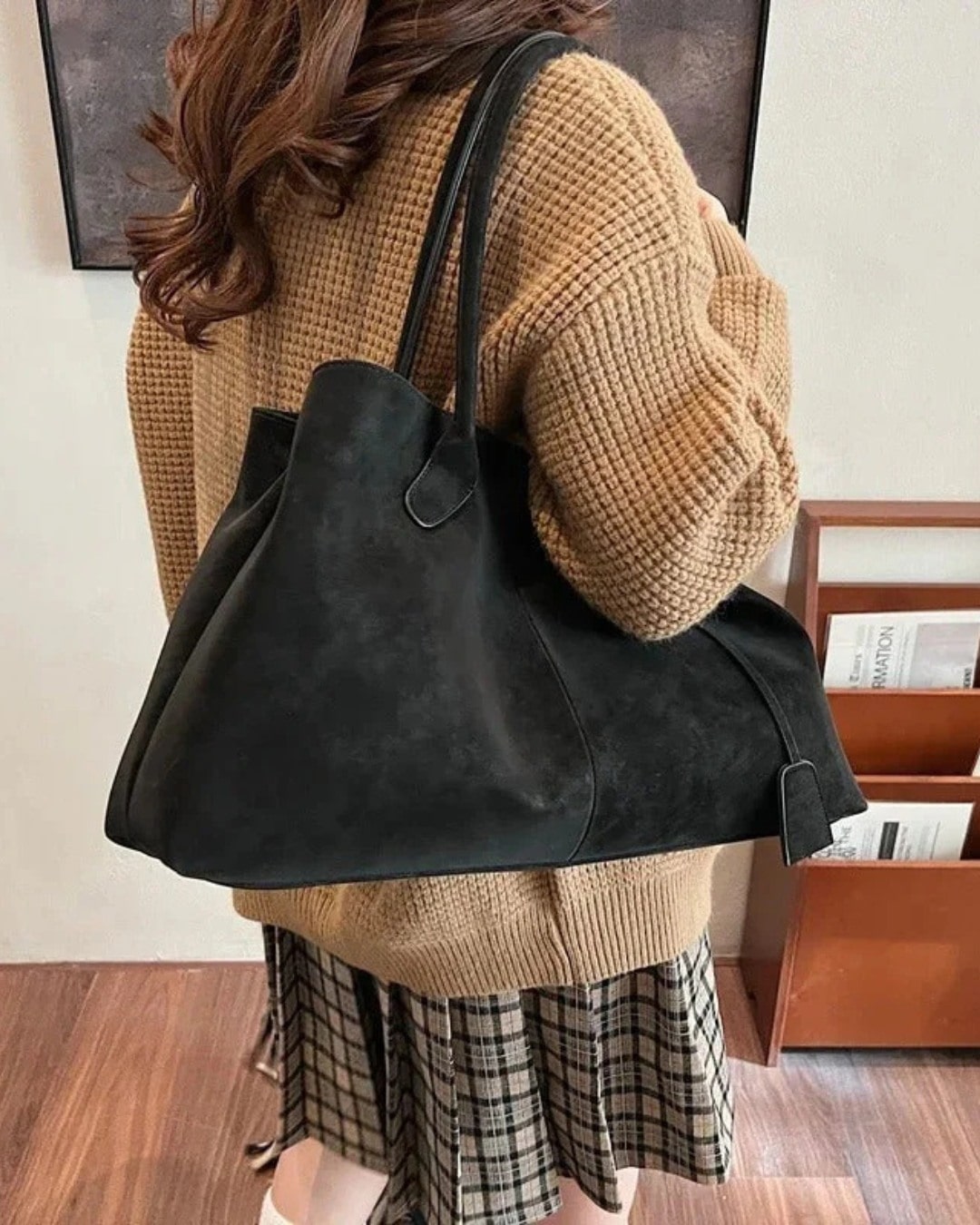 Mara Tote | Elegante Borsa a Spalla per Lavoro e Tempo Libero