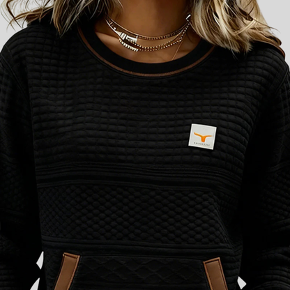 Noelle | Felpa Girocollo Colorblock