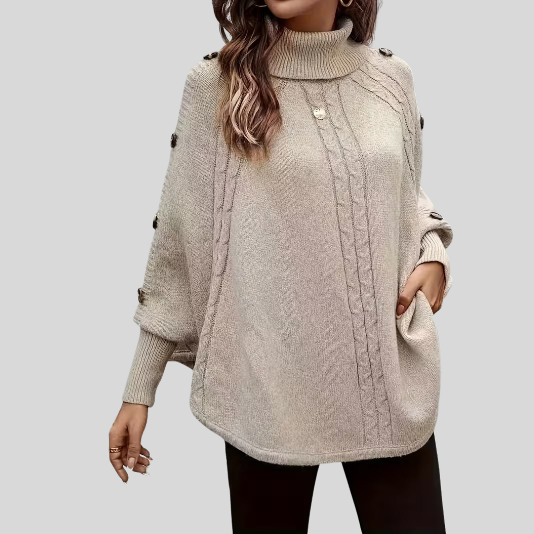Norelle | Maglione a Trecce Collo Alto
