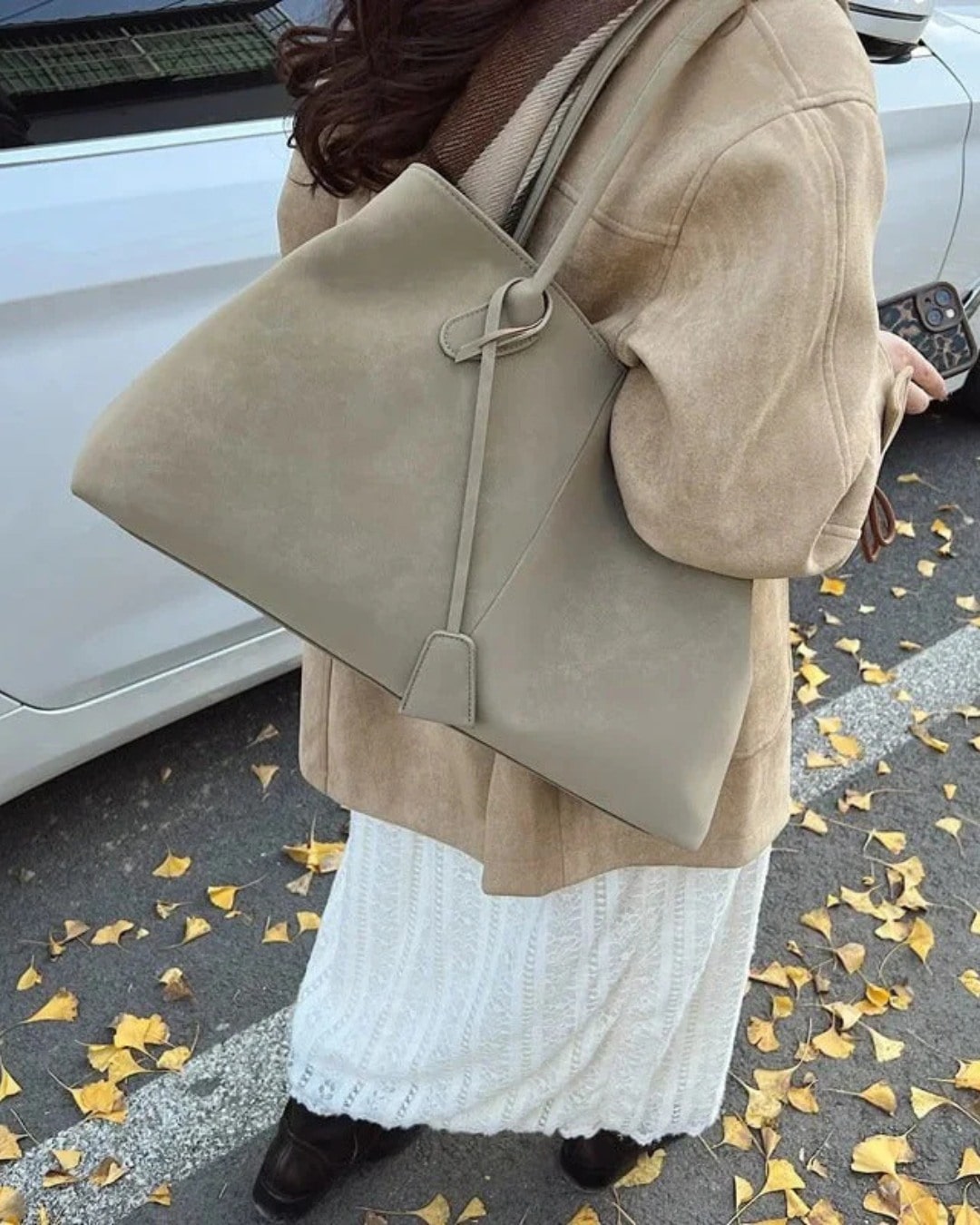 Mara Tote | Elegante Borsa a Spalla per Lavoro e Tempo Libero