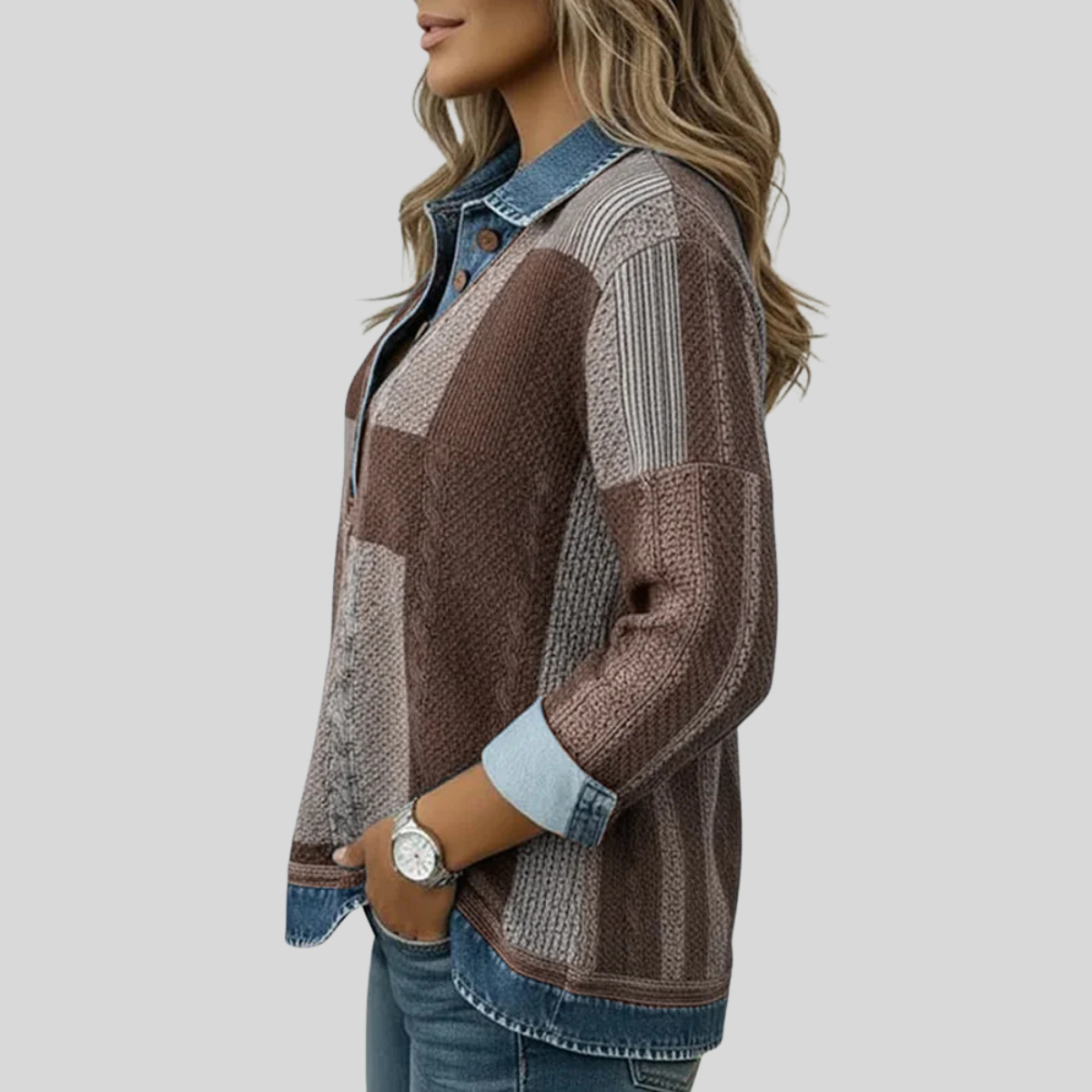 Meridell | Felpa Colorblock