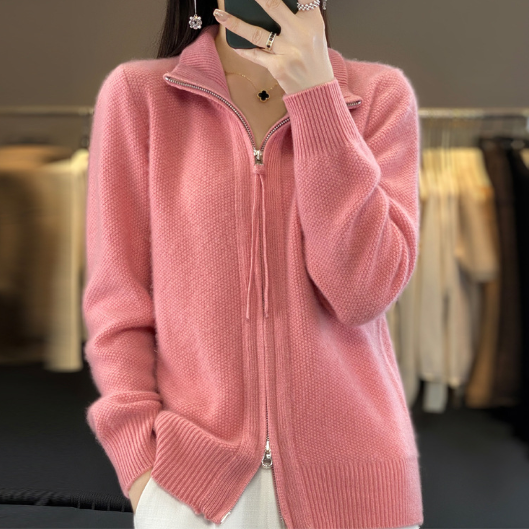 Luna | Cardigan con Zip