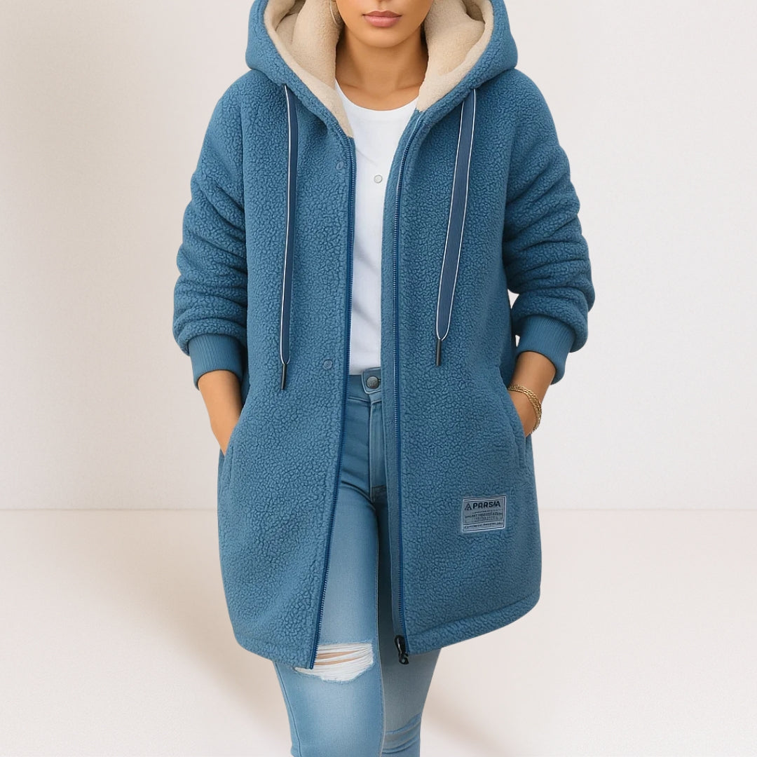 Marceline | Giacca Comoda con Cappuccio