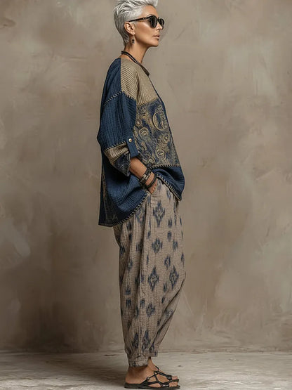 Paloma | Completo Top Paisley e Pantaloni