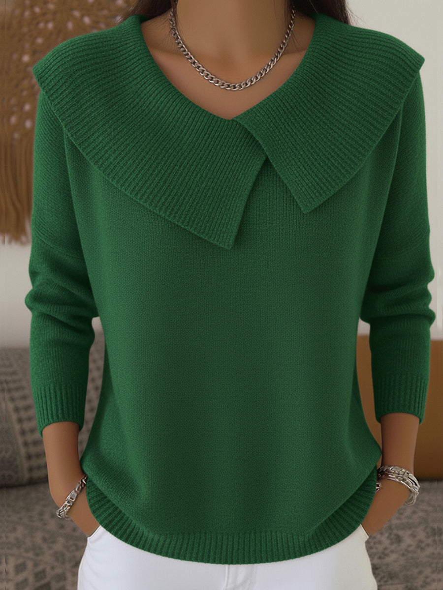 Sunnora | Maglione Caldo con Colletto Morbido