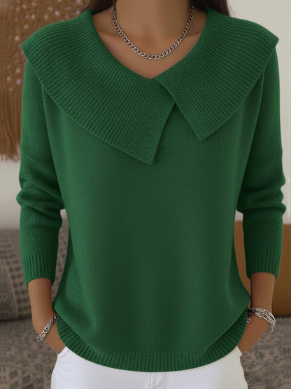 Sunnora | Maglione Caldo con Colletto Morbido