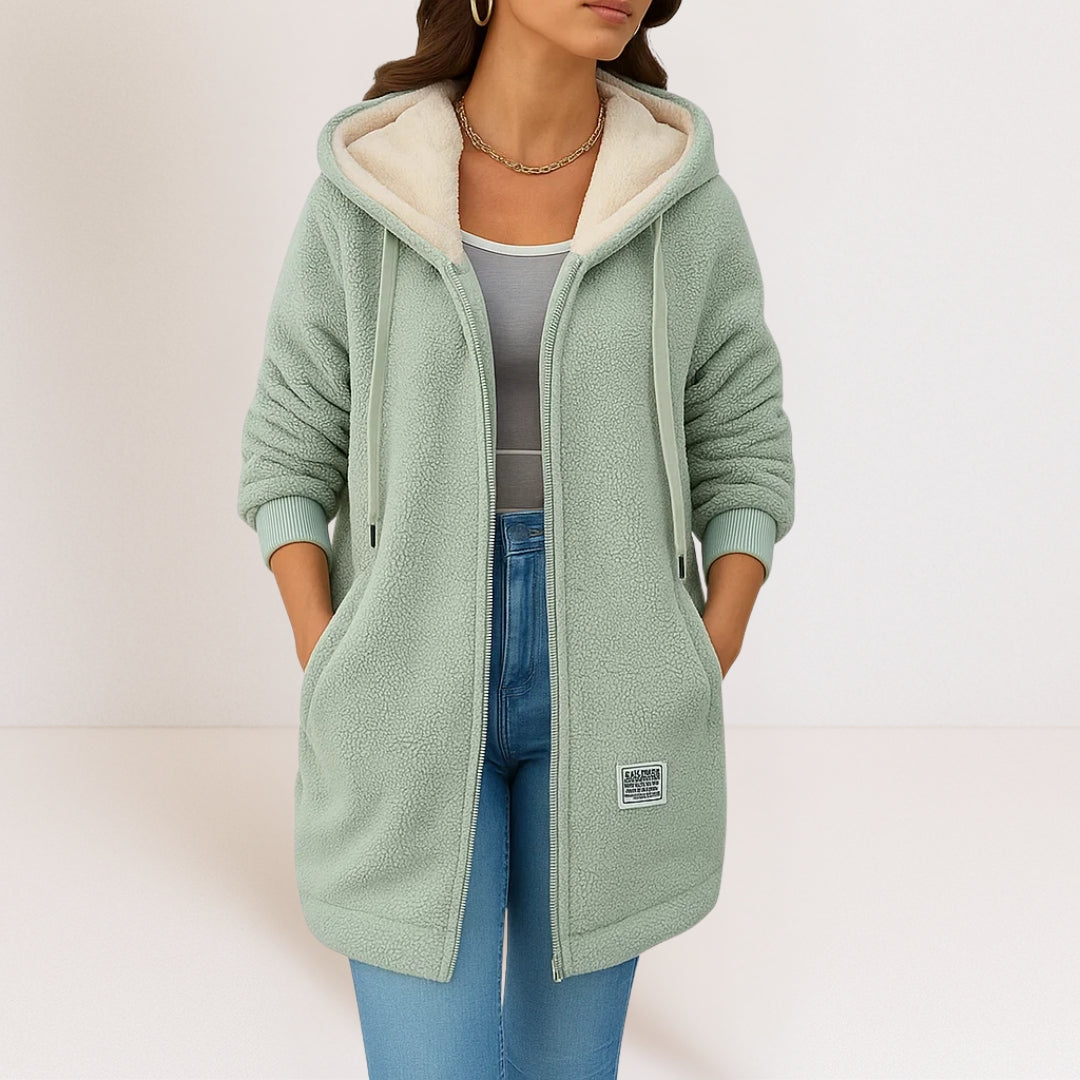 Marceline | Giacca Comoda con Cappuccio