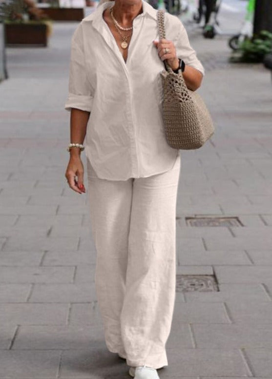 Denice | Completo Casual Elegante in Due Pezzi