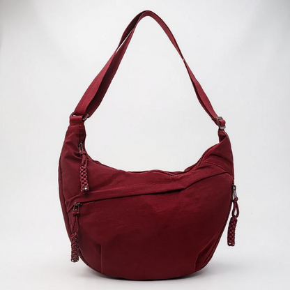 Borsa a Spalla Elegante in Nylon