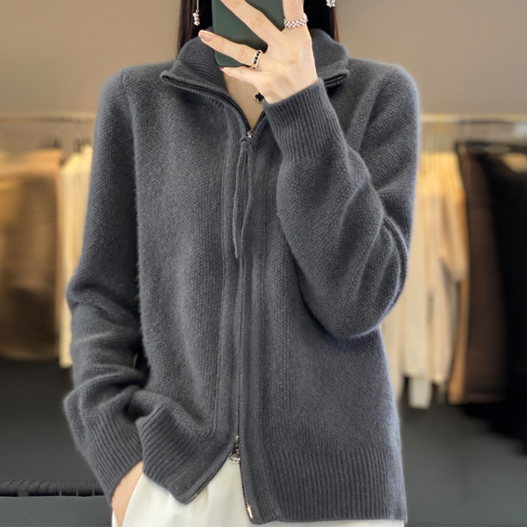 Luna | Cardigan con Zip