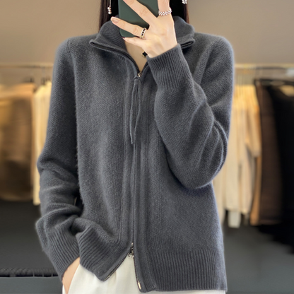 Luna | Cardigan con Zip