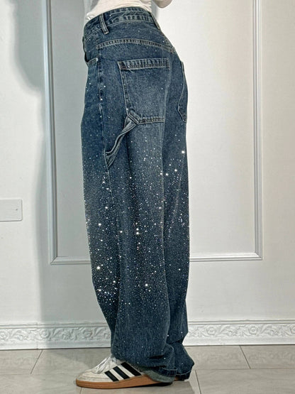 Gaby | Pantaloni con Strass