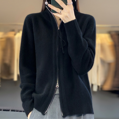 Luna | Cardigan con Zip