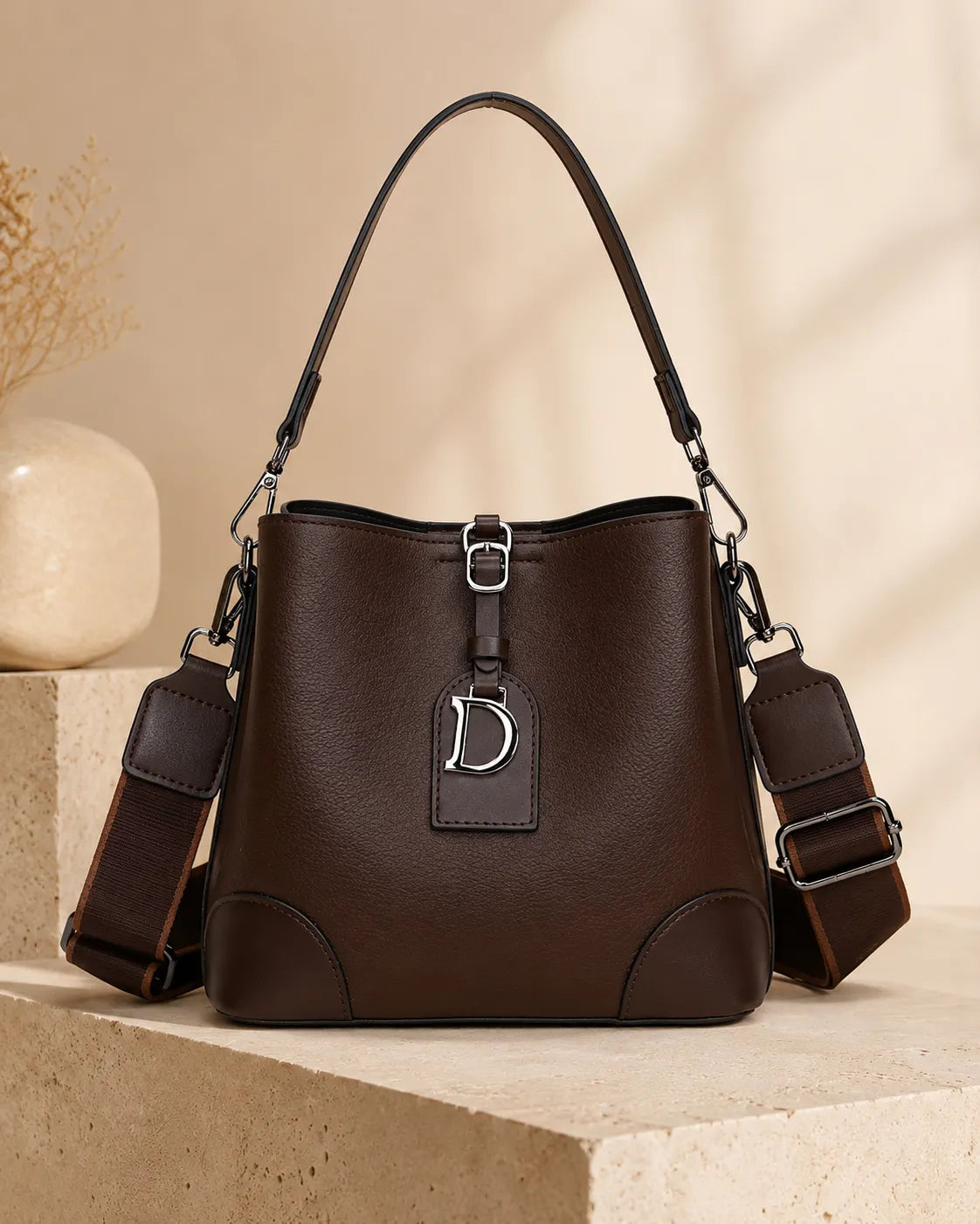 Elena | Borsa a Secchiello Convertibile