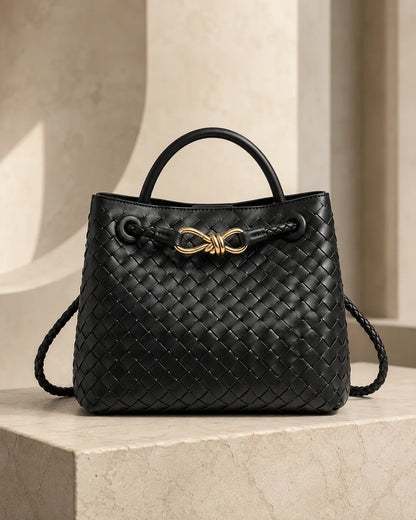 Valeria | Borsa Intrecciata con Manico Superiore