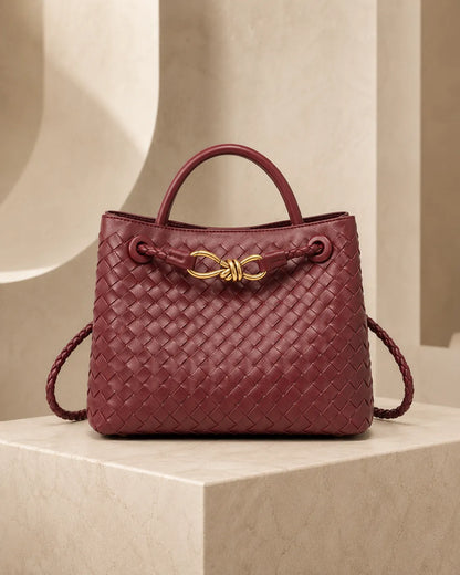 Valeria | Borsa Intrecciata con Manico Superiore