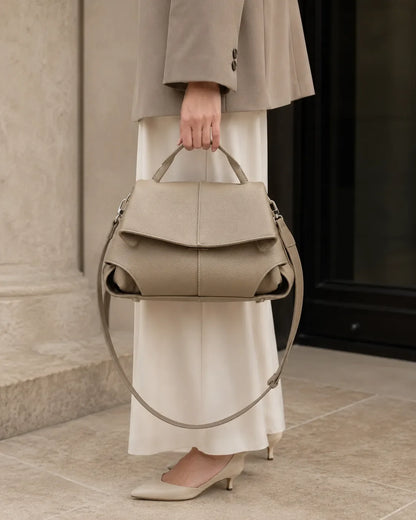Vivienne | Satchel con Pieghe Scolpite