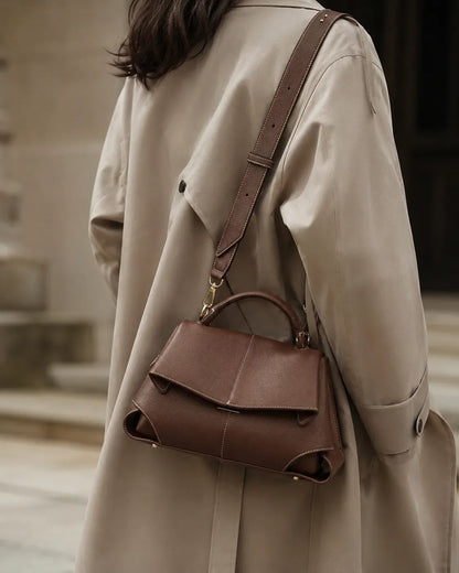 Vivienne | Satchel con Pieghe Scolpite