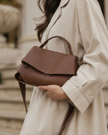 Vivienne | Satchel con Pieghe Scolpite