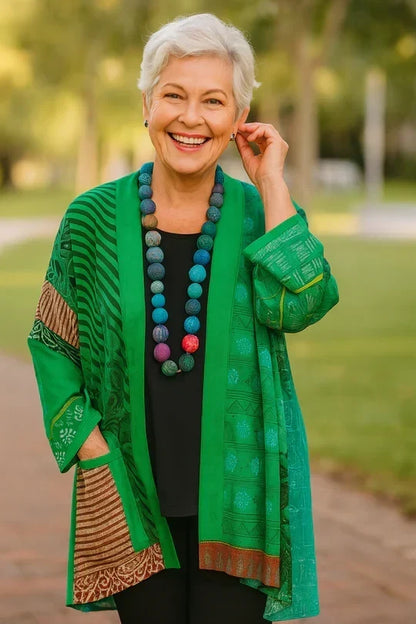 Astrid | Cardigan Elegante Drappeggiato