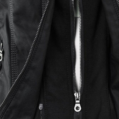 Callista | Giacca Moto con Cappuccio