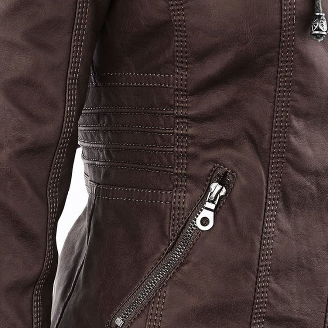 Callista | Giacca Moto con Cappuccio