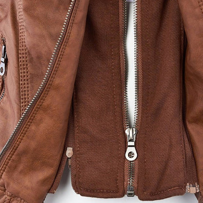 Callista | Giacca Moto con Cappuccio