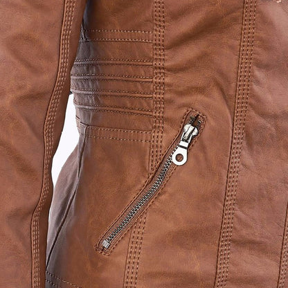 Callista | Giacca Moto con Cappuccio