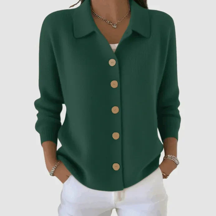 Riah™ Button-Up Knit Cardigan