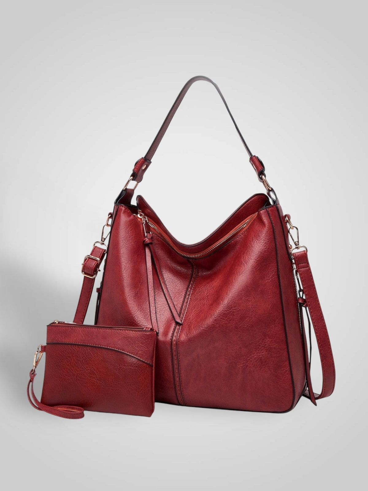 Sofia | Borsa Hobo di Lusso in Pelle Antifurto