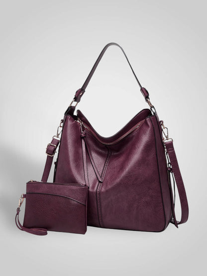 Sofia | Borsa Hobo di Lusso in Pelle Antifurto
